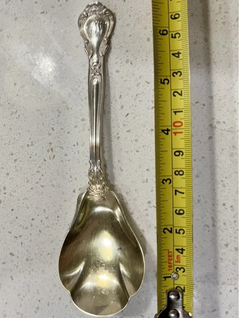 Chantilly by Gotham Antique Collect 1895 Sterling Silver casserole Spoon Piece